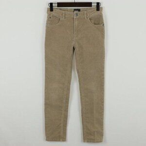 Hudson Jeans Girls Size 10 Tan Corduroy Adjustable Waist Skinny Jeans